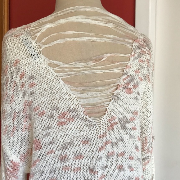 White Lightweight Sweater - Picture 3 of 3